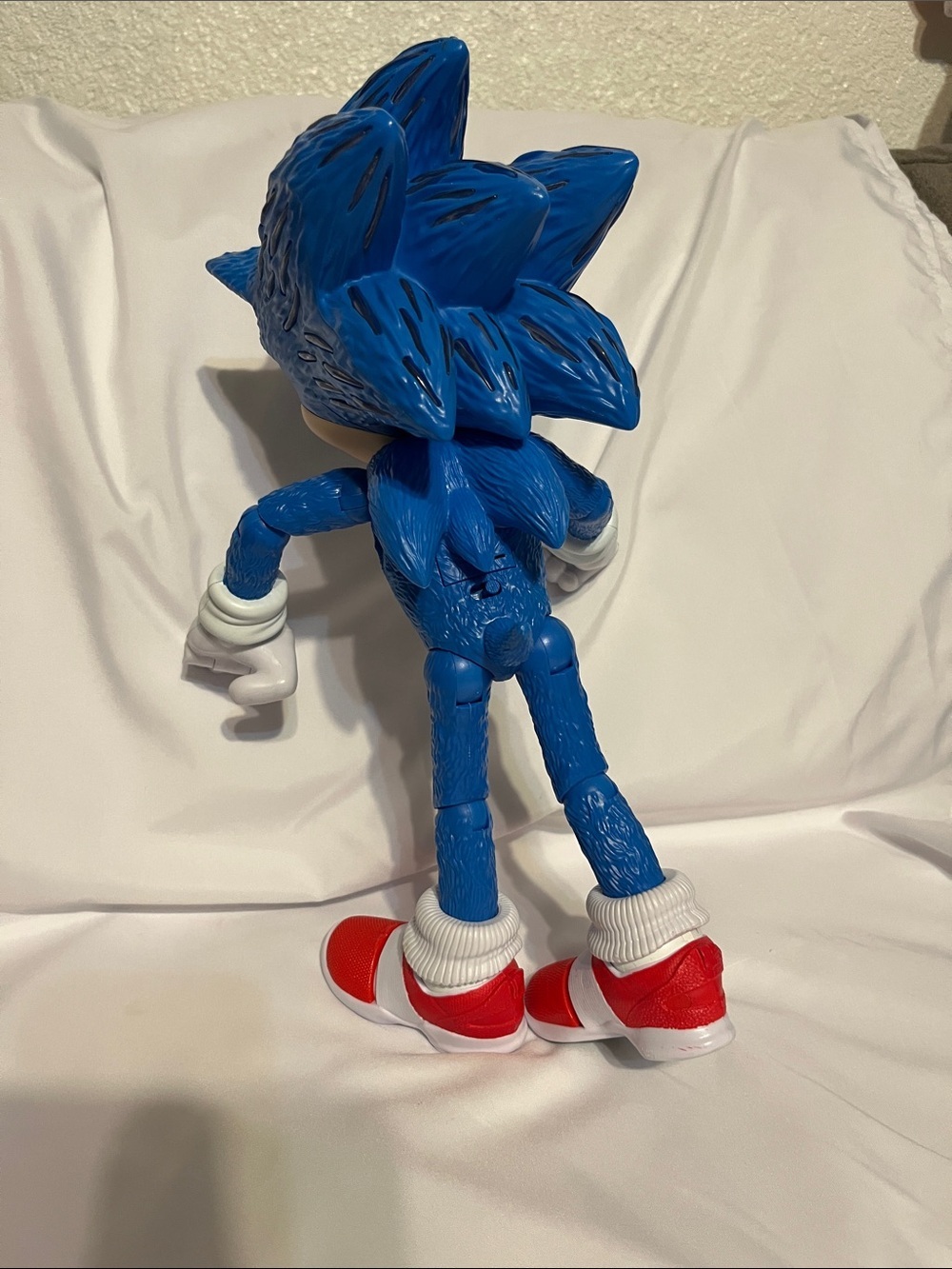 Blue Sonic-Inspired Poseable Action Figure - Kids Toys - Picture 4 of 7